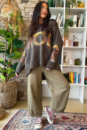 Big Softie Amour Slouch Knit Jumper Earth